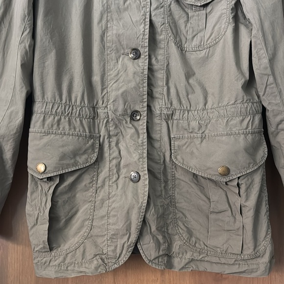 Lauren Ralph Lauren utility jacket Womens M Khaki Safari military Utility casual - Picture 4 of 13